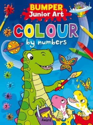 BUMPER JUNIOR ART COLOUR BY NUMBERS