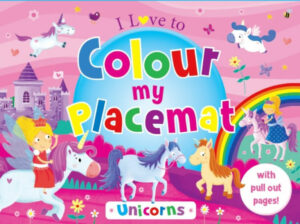 COLOUR MY PLACEMAT: UNICORN (PMU3)