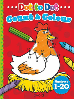 DOT TO DOT COUNT & COLOUR (1-20)