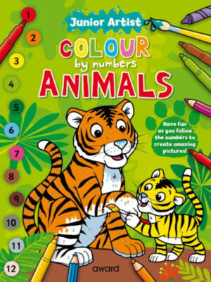 JUNIOR ARTIST COLOUR BY NUMBERS: ANIMALS