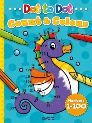 DOT TO DOT COUNT & COLOUR (1-100)