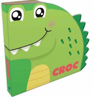 SHAPED FELT BOOK: CROCODILE